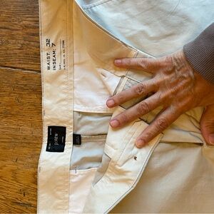 J. Crew Men's Cream Pants
